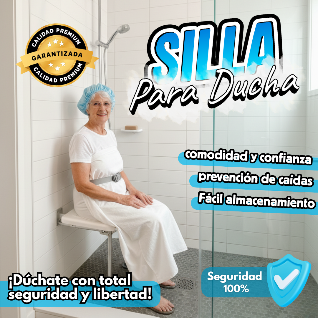 Silla de Baño o ducha Plegable