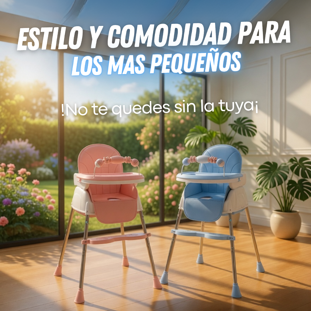 Silla Multifuncional para Bebé 4 en 1: Acompaña Cada Etapa