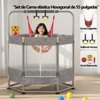 🧒🎪 Trampolín Infantil 5 en 1 – ¡Mucho Más que un Trampolín!