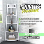 Estantería Esquinera Multiuso de 5 Niveles