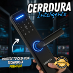 Cerradura Inteligente Con huella, pin, wifi, llave y tarjeta (TT)
