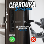 Cerradura Inteligente Con huella, pin, wifi, llave y tarjeta