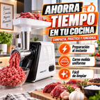 Moledora Eléctrica de Carne Profesional 2800W