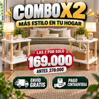 ⏳ Oferta Especial Mesas Auxiliares | Elige 1 o Aprovecha el Combo x2