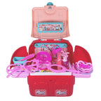 Set De Maquillaje De Juguete Para Niña Morral Con Accesorios