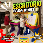 Escritorio Y Tablero 2 en 1 Con Silla