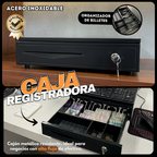 Caja de Seguridad para Negocios y Hogar con Organización de Efectivo