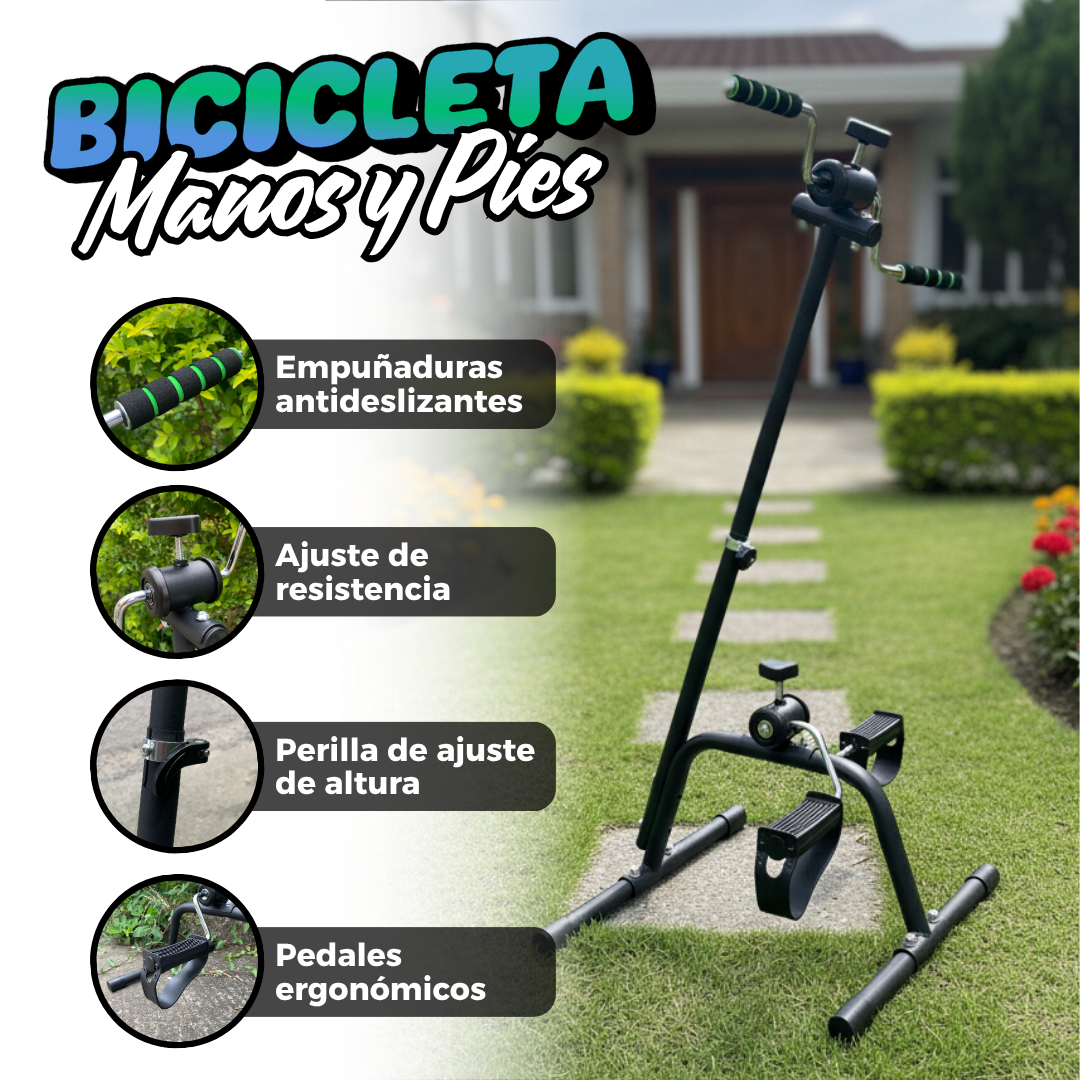Bicicleta con Pedales Para Manos y Pies (TT)