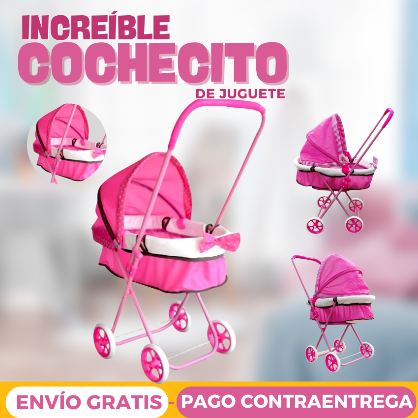 COMBO Cochecito con Cuna. Gratis cuaderno de pintura mágico