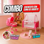 COMBO Cochecito con Cuna. Gratis cuaderno de pintura mágico