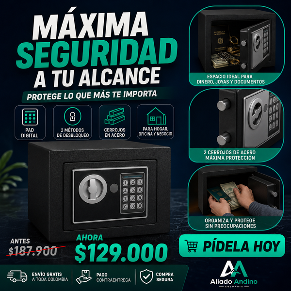 Caja Fuerte De Seguridad Digital