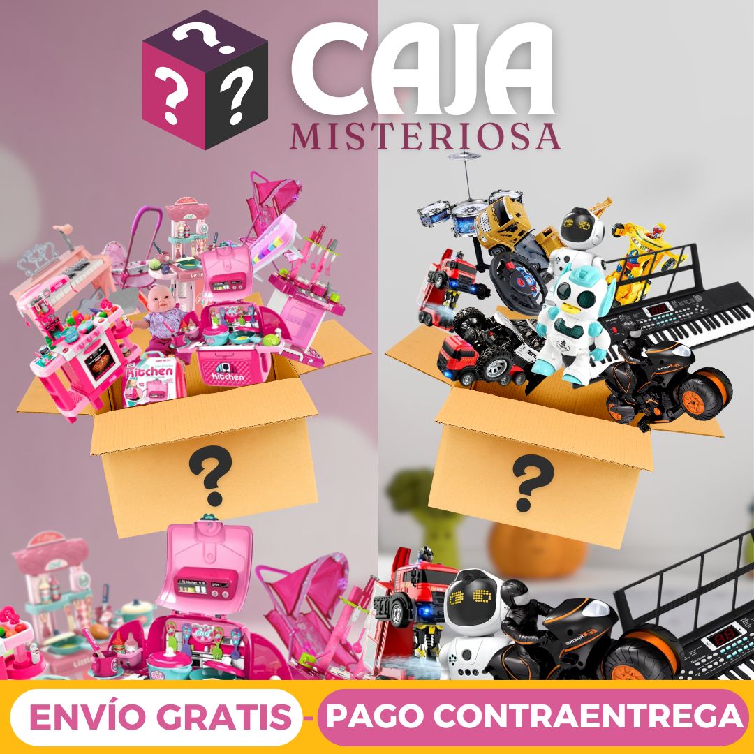 Caja Misteriosa Juguetes para niño y niña