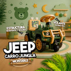 Jeep Carro Jungla Montable Niños Bebe Infantil + ¡Obsequio!