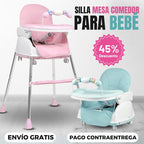 Silla Multifuncional para Bebé 4 en 1: Acompaña Cada Etapa