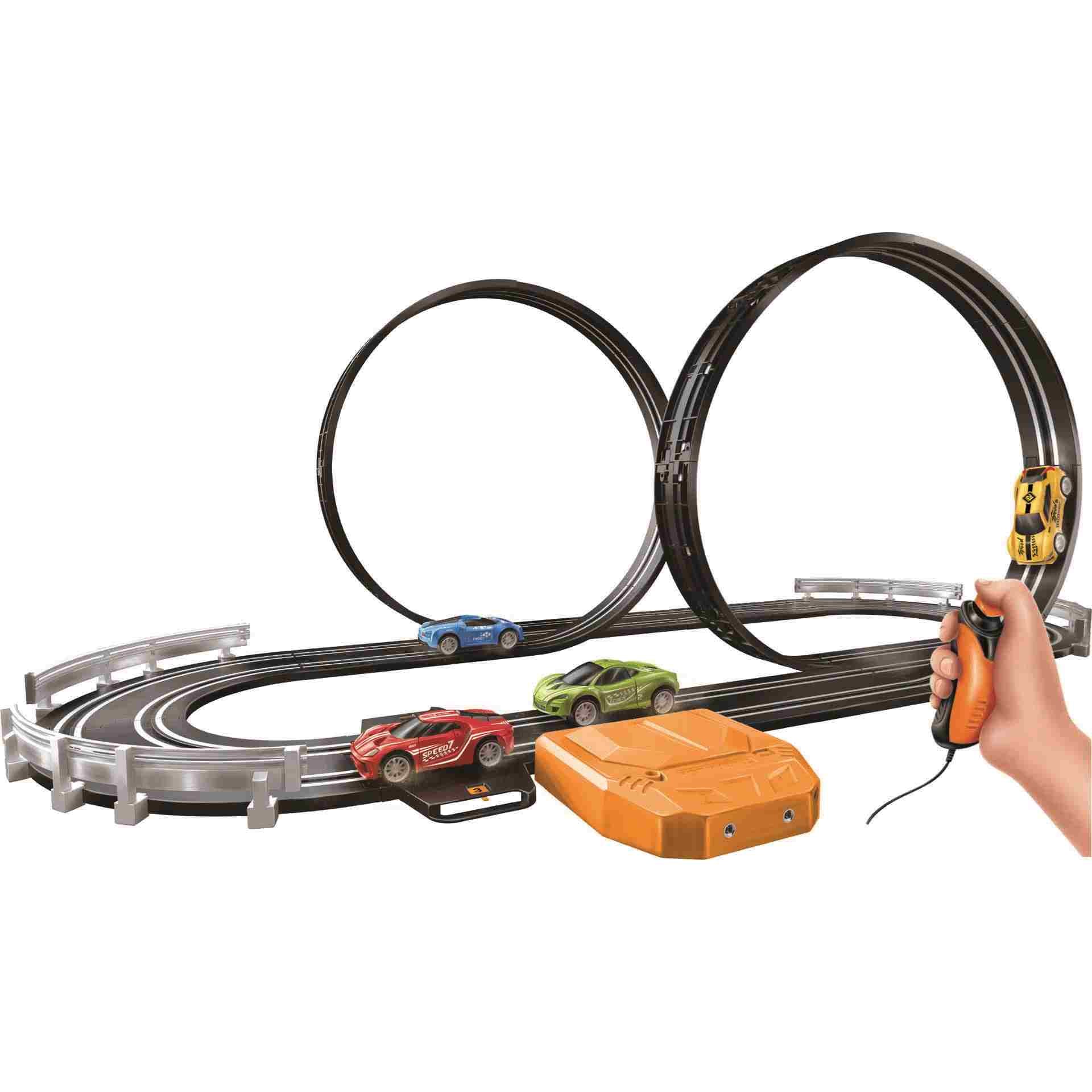 Pista De Carros Soba Slot Racing Track Master Con 4 Carros