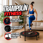 Trampolín de ejercicio con Barra Estabilizadora