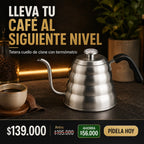 Tetera Cuello de Cisne 1.2L con Termómetro