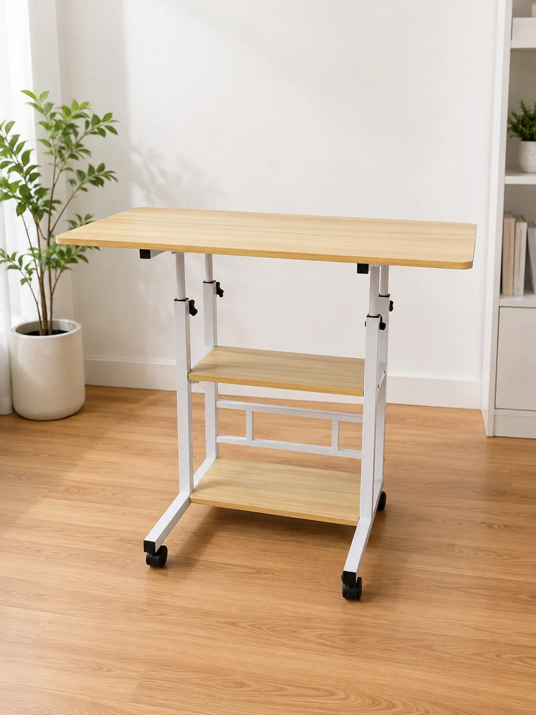 ✨ Mesa Móvil Ajustable Premium | Convierte Cualquier Rincón en Oficina
